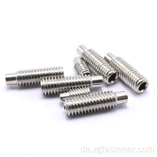 Hexagon Socket Set Schrauben mit Hundepunkt Din915